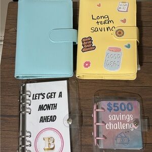 Colorful Savings Planner Set